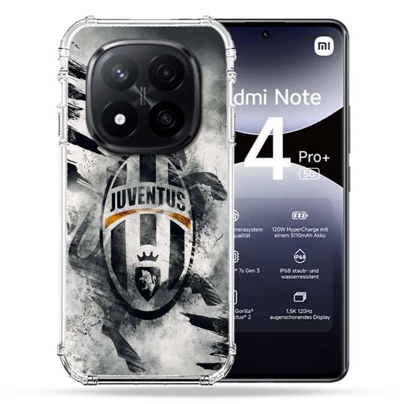 Coque Renforcée Pour Xiaomi Redmi Note 14 PRO PLUS 5G Foot Juventus Turin