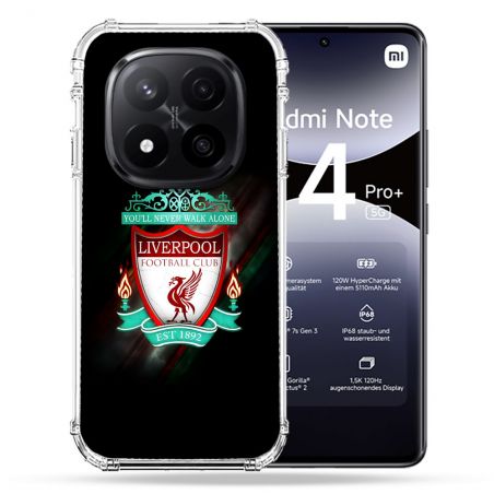 Coque Renforcée Pour Xiaomi Redmi Note 14 PRO PLUS 5G Foot Liverpool