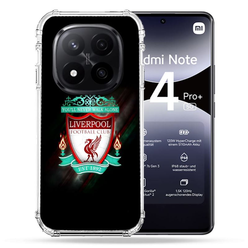 Coque Renforcée Pour Xiaomi Redmi Note 14 PRO PLUS 5G Foot Liverpool