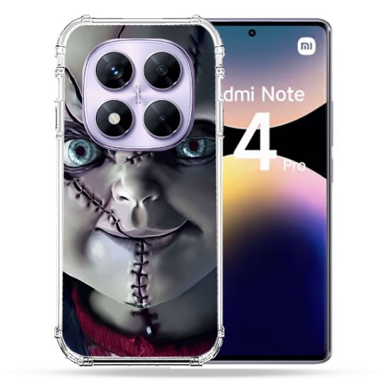 Coque Renforcée Pour Xiaomi Redmi Note 14 PRO 4G Horreur Chucky Cicatrice