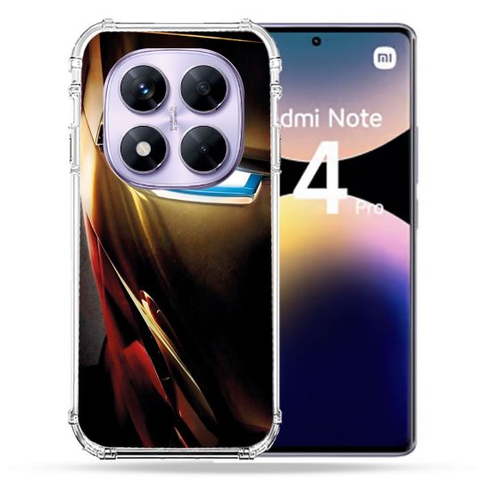Coque Renforcée Pour Xiaomi Redmi Note 14 PRO 4G Iron Man Casque