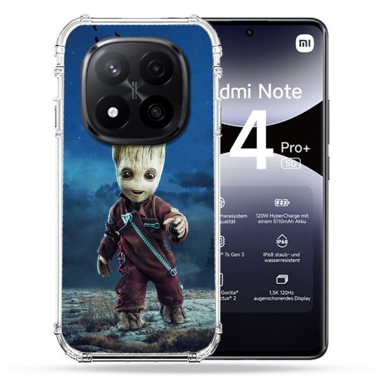 Coque Renforcée Pour Xiaomi Redmi Note 14 PRO PLUS 5G Groot Bleu