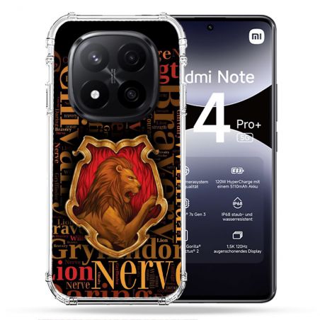 Coque Renforcée Pour Xiaomi Redmi Note 14 PRO PLUS 5G Harry Potter Griffondor