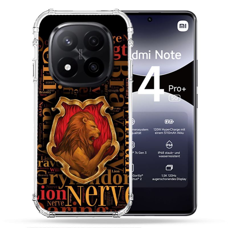 Coque Renforcée Pour Xiaomi Redmi Note 14 PRO PLUS 5G Harry Potter Griffondor