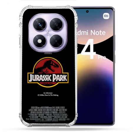 Coque Renforcée Pour Xiaomi Redmi Note 14 PRO 4G Jurassic Park Affiche