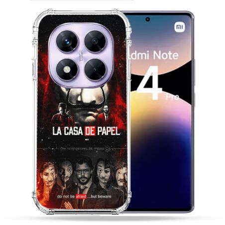 Coque Renforcée Pour Xiaomi Redmi Note 14 PRO 4G La Casa De Papel