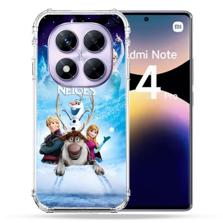 Coque Renforcée Pour Xiaomi Redmi Note 14 PRO 4G La Reine Des Neiges