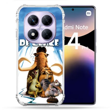 Coque Renforcée Pour Xiaomi Redmi Note 14 PRO 4G L'âge de Glace Affiche