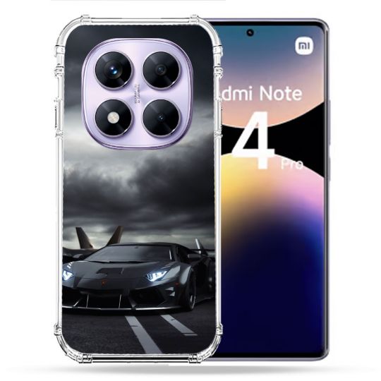 Coque Renforcée Pour Xiaomi Redmi Note 14 PRO 4G Lamborghini Avion