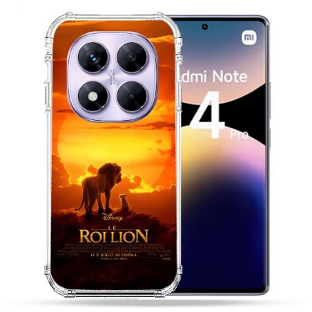 Coque Renforcée Pour Xiaomi Redmi Note 14 PRO 4G Le Roi Lion Affiche