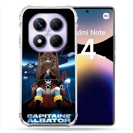 Coque Renforcée Pour Xiaomi Redmi Note 14 PRO 4G Manga Capitaine Albator