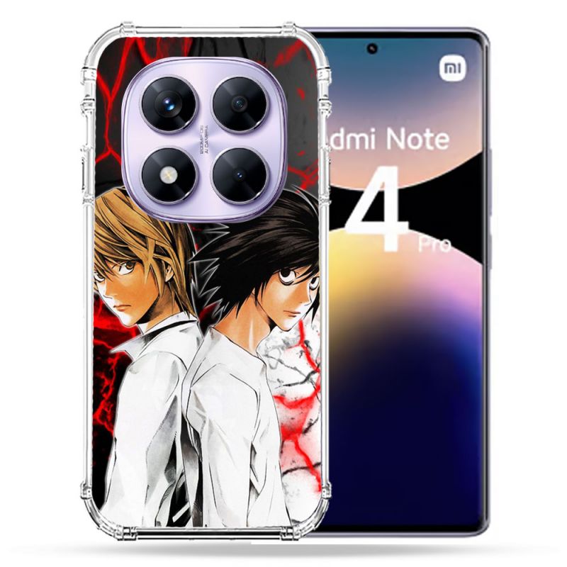 Coque Renforcée Pour Xiaomi Redmi Note 14 PRO 4G Manga Death Note Duo