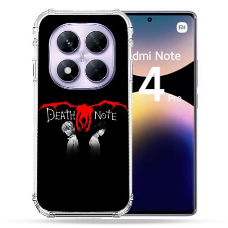 Coque Renforcée Pour Xiaomi Redmi Note 14 PRO 4G Manga Death Note Noir