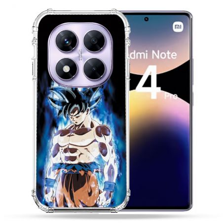 Coque Renforcée Pour Xiaomi Redmi Note 14 PRO 4G Manga Dragon Ball Sangoku Noir