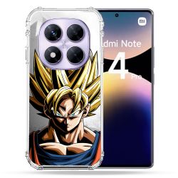 Coque Renforcée Pour Xiaomi Redmi Note 14 PRO 4G Manga Dragon Ball Sangoku Portrait