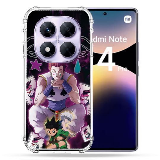 Coque Renforcée Pour Xiaomi Redmi Note 14 PRO 4G Manga Hunter X Hunter Hisoka