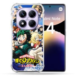 Coque Renforcée Pour Xiaomi Redmi Note 14 PRO 4G Manga My Hero Academia Affiche