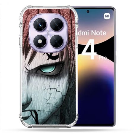 Coque Renforcée Pour Xiaomi Redmi Note 14 PRO 4G Manga Naruto Gaara
