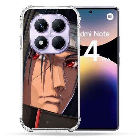 Coque Renforcée Pour Xiaomi Redmi Note 14 PRO 4G Manga Naruto Itachi Visage