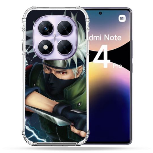 Coque Renforcée Pour Xiaomi Redmi Note 14 PRO 4G Manga Naruto Kakashi