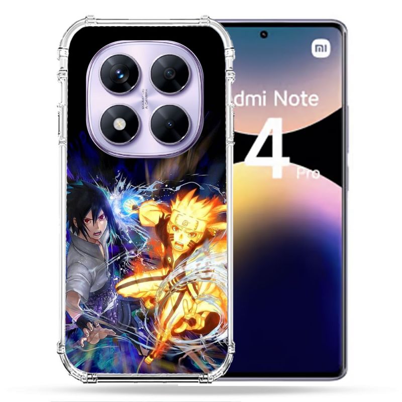 Coque Renforcée Pour Xiaomi Redmi Note 14 PRO 4G Manga Naruto VS