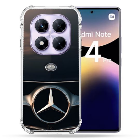 Coque Renforcée Pour Xiaomi Redmi Note 14 PRO 4G Mercedes Calendre