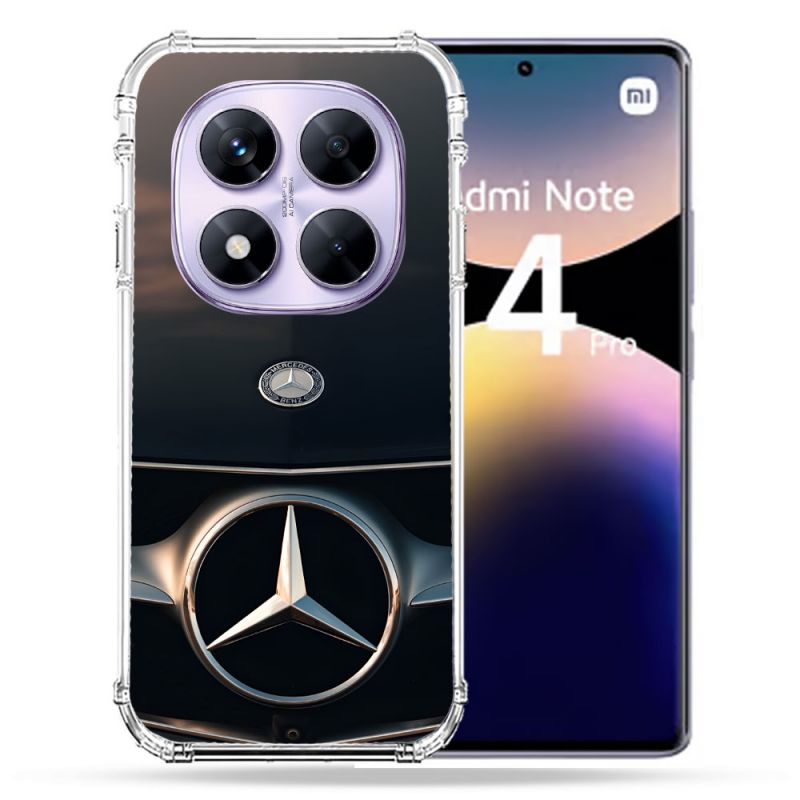 Coque Renforcée Pour Xiaomi Redmi Note 14 PRO 4G Mercedes Calendre