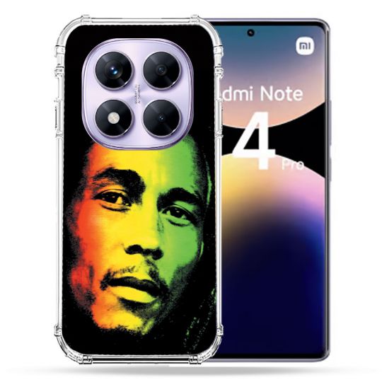 Coque Renforcée Pour Xiaomi Redmi Note 14 PRO 4G Musique Bob Marley 2