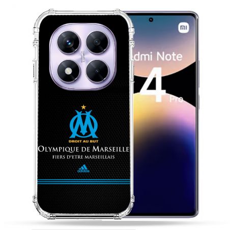 Coque Renforcée Pour Xiaomi Redmi Note 14 PRO 4G Olympique Marseille OM Fier etre Marseillais
