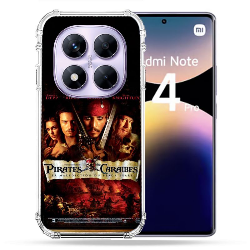 Coque Renforcée Pour Xiaomi Redmi Note 14 PRO 4G Pirate Des Caraibes