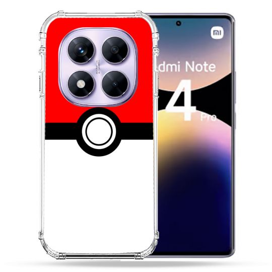 Coque Renforcée Pour Xiaomi Redmi Note 14 PRO 4G Pokemon Pokeball