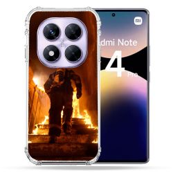 Coque Renforcée Pour Xiaomi Redmi Note 14 PRO 4G Pompier Escalier