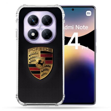 Coque Renforcée Pour Xiaomi Redmi Note 14 PRO 4G Porsche Carbone