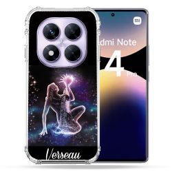 Coque Renforcée Pour Xiaomi Redmi Note 14 PRO 4G Signe Zodiaque 2 Verseau