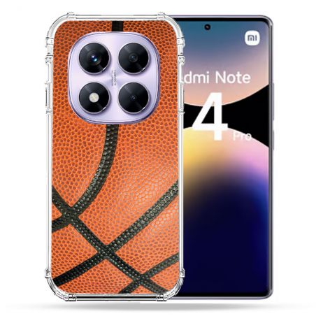 Coque Renforcée Pour Xiaomi Redmi Note 14 PRO 4G Sport Ballon Basket