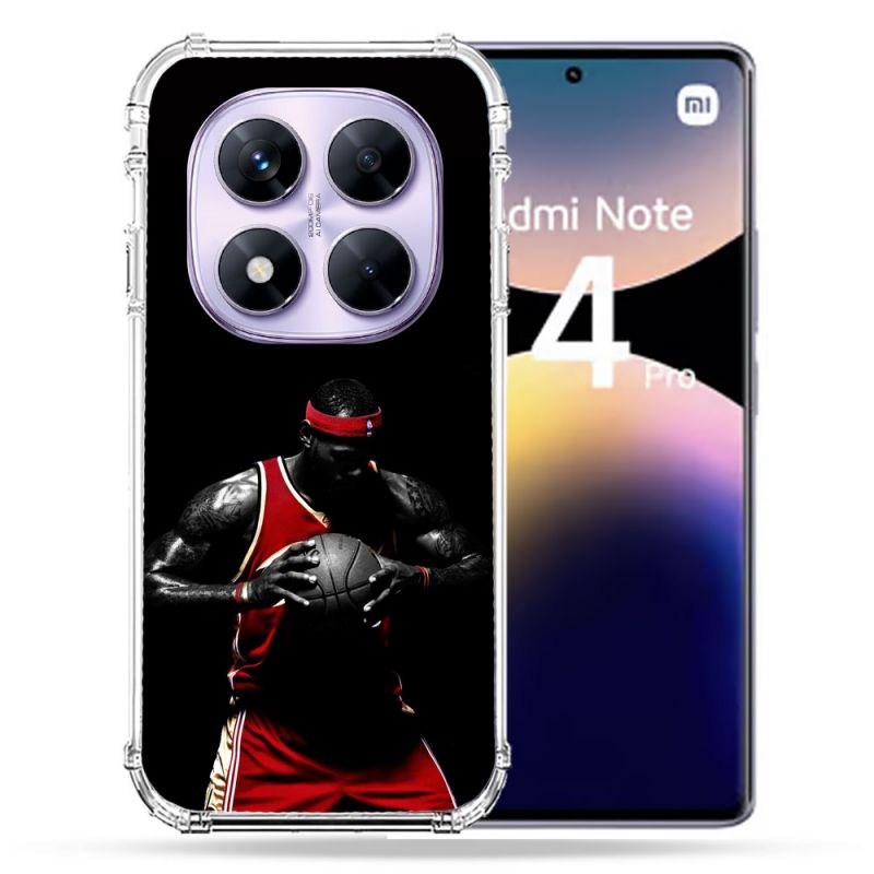 Coque Renforcée Pour Xiaomi Redmi Note 14 PRO 4G Sport Basketeur