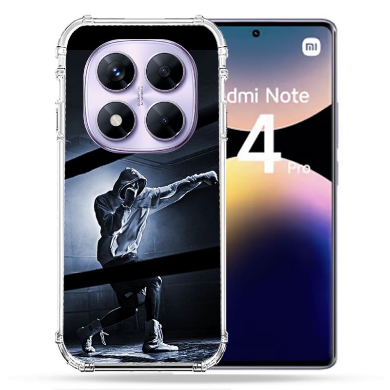 Coque Renforcée Pour Xiaomi Redmi Note 14 PRO 4G Sport Boxe Poing