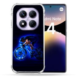 Coque Renforcée Pour Xiaomi Redmi Note 14 PRO 4G Sport Cyclisme Bleu