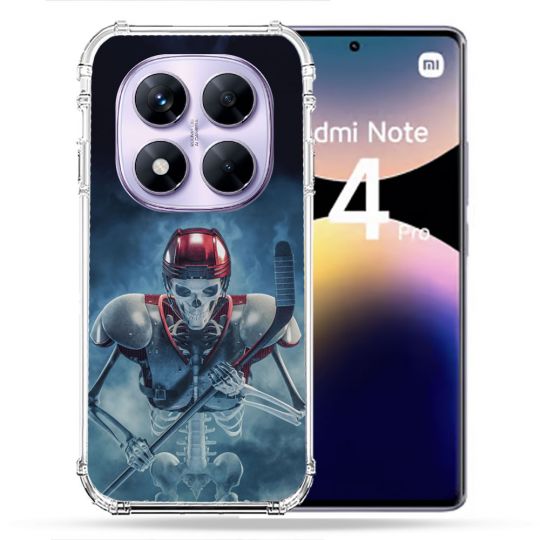 Coque Renforcée Pour Xiaomi Redmi Note 14 PRO 4G Sport Hockey Squelette