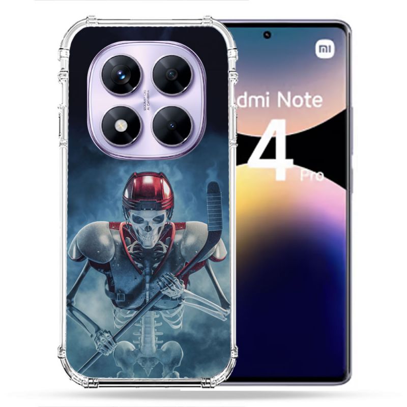 Coque Renforcée Pour Xiaomi Redmi Note 14 PRO 4G Sport Hockey Squelette