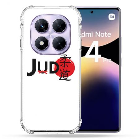Coque Renforcée Pour Xiaomi Redmi Note 14 PRO 4G Sport Judo Logo