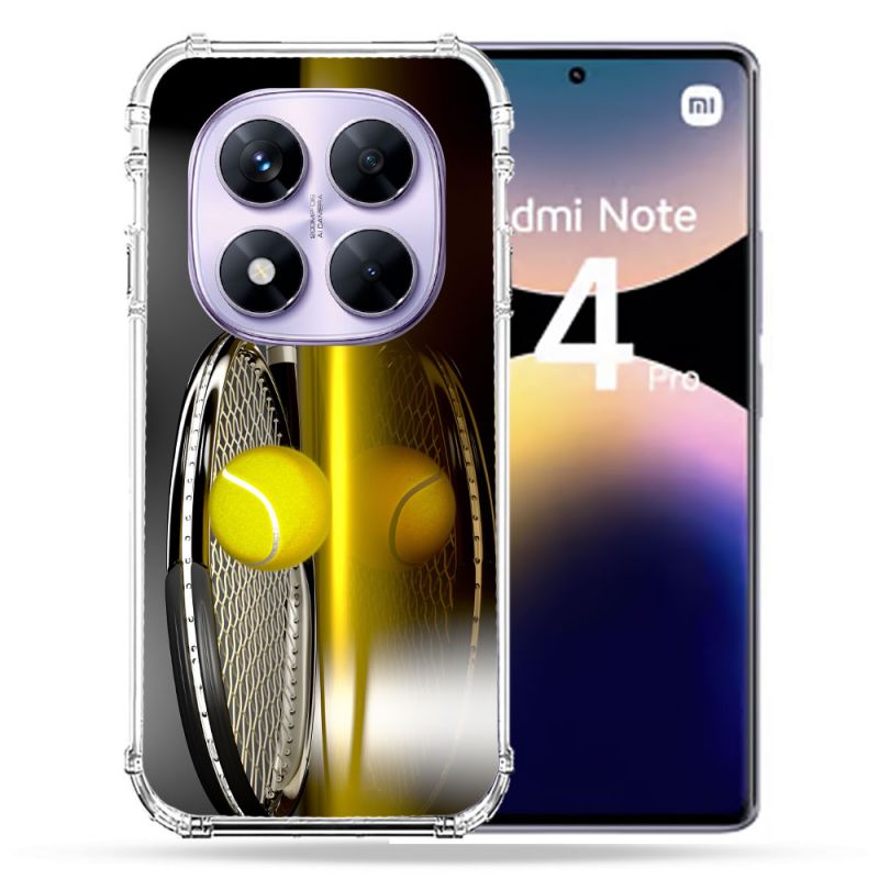 Coque Renforcée Pour Xiaomi Redmi Note 14 PRO 4G Sport Tennis Reflet