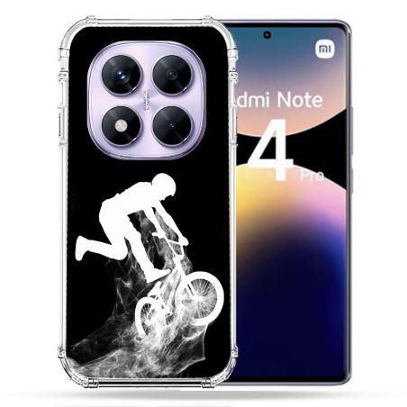 Coque Renforcée Pour Xiaomi Redmi Note 14 PRO 4G Sport VTT Noir