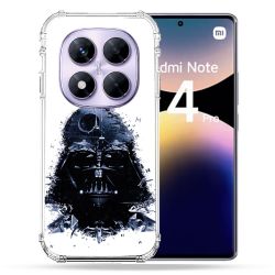 Coque Renforcée Pour Xiaomi Redmi Note 14 PRO 4G Star Wars - Dark Vador Blanc