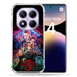 Coque Renforcée Pour Xiaomi Redmi Note 14 PRO 4G Stranger Things Affiche 3