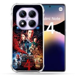 Coque Renforcée Pour Xiaomi Redmi Note 14 PRO 4G Stranger Things Affiche 4