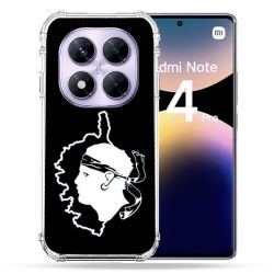 Coque Renforcée Pour Xiaomi Redmi Note 14 PRO 4G Voyage Corse Noir