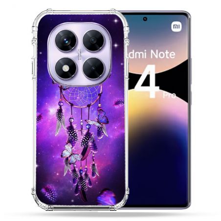 Coque Renforcée Pour Xiaomi Redmi Note 14 PRO 4G Zen Attrape Reve Papillon