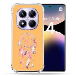 Coque Renforcée Transparente Pour Xiaomi Redmi Note 14 PRO 4G Attrape Reve Rose