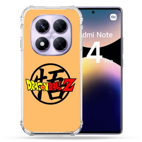 Coque Renforcée Transparente Pour Xiaomi Redmi Note 14 PRO 4G Dragon Ball Logo